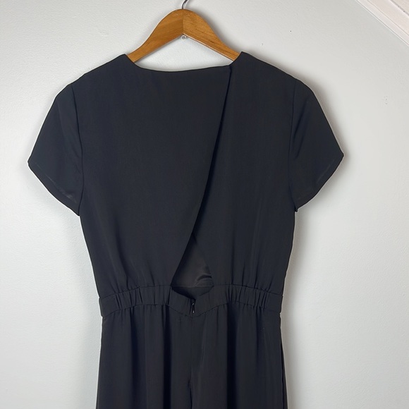 J Crew Open Back Drapy Wide Leg Jumpsuit - Picture 5 of 15